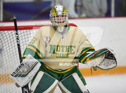 Thumbnail 2 in Notre Dame, WH vs. Fairfield Prep (SCC D1 Final) photogallery.