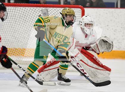 Thumbnail 2 in Notre Dame, WH vs. Fairfield Prep (SCC D1 Final) photogallery.