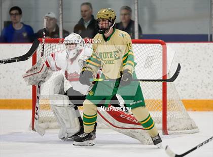 Thumbnail 2 in Notre Dame, WH vs. Fairfield Prep (SCC D1 Final) photogallery.