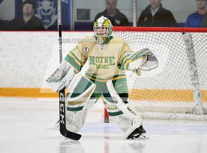 Thumbnail 2 in Notre Dame, WH vs. Fairfield Prep (SCC D1 Final) photogallery.