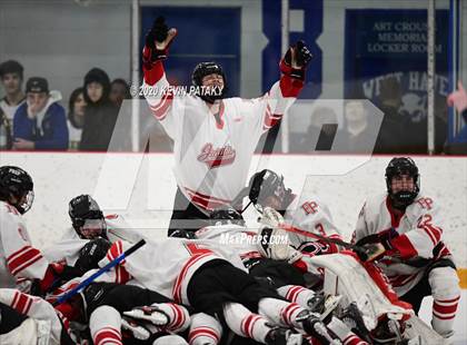 Thumbnail 2 in Notre Dame, WH vs. Fairfield Prep (SCC D1 Final) photogallery.