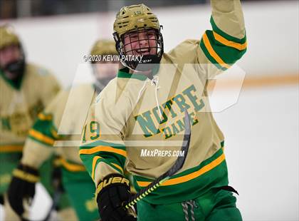 Thumbnail 2 in Notre Dame, WH vs. Fairfield Prep (SCC D1 Final) photogallery.