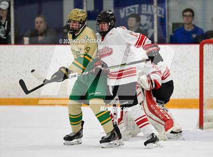 Thumbnail 3 in Notre Dame, WH vs. Fairfield Prep (SCC D1 Final) photogallery.