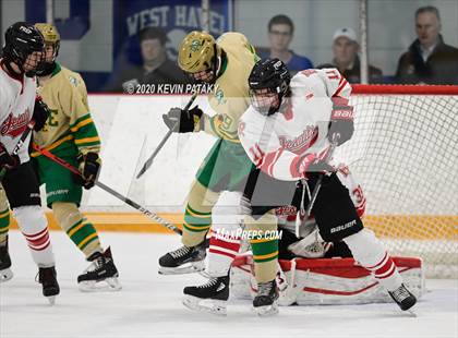 Thumbnail 2 in Notre Dame, WH vs. Fairfield Prep (SCC D1 Final) photogallery.
