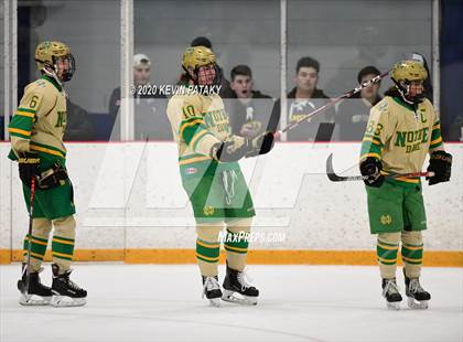 Thumbnail 3 in Notre Dame, WH vs. Fairfield Prep (SCC D1 Final) photogallery.