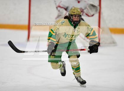 Thumbnail 3 in Notre Dame, WH vs. Fairfield Prep (SCC D1 Final) photogallery.
