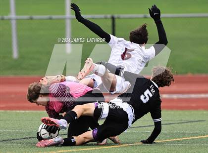 Thumbnail 3 in Byron-Bergen @ East Rochester (NYSPHSAA Section 5 Class C1 Final) photogallery.