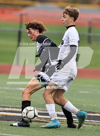 Thumbnail 3 in Byron-Bergen @ East Rochester (NYSPHSAA Section 5 Class C1 Final) photogallery.