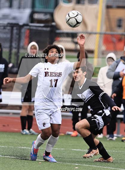 Thumbnail 3 in Byron-Bergen @ East Rochester (NYSPHSAA Section 5 Class C1 Final) photogallery.