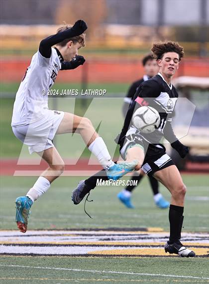 Thumbnail 3 in Byron-Bergen @ East Rochester (NYSPHSAA Section 5 Class C1 Final) photogallery.