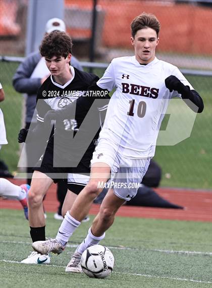 Thumbnail 2 in Byron-Bergen @ East Rochester (NYSPHSAA Section 5 Class C1 Final) photogallery.
