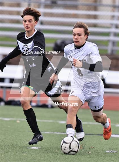 Thumbnail 2 in Byron-Bergen @ East Rochester (NYSPHSAA Section 5 Class C1 Final) photogallery.
