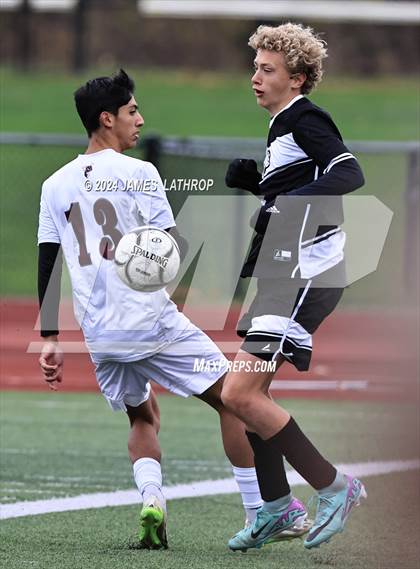 Thumbnail 3 in Byron-Bergen @ East Rochester (NYSPHSAA Section 5 Class C1 Final) photogallery.