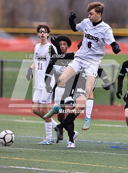 Thumbnail 2 in Byron-Bergen @ East Rochester (NYSPHSAA Section 5 Class C1 Final) photogallery.