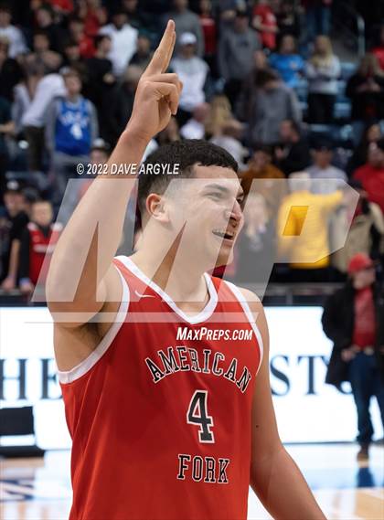 Thumbnail 2 in Corner Canyon vs. American Fork (UHSAA 6A Final) photogallery.