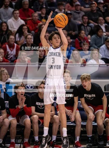 Thumbnail 1 in Corner Canyon vs. American Fork (UHSAA 6A Final) photogallery.