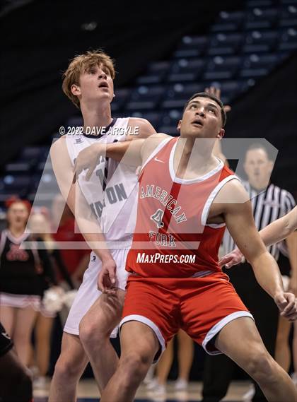 Thumbnail 3 in Corner Canyon vs. American Fork (UHSAA 6A Final) photogallery.