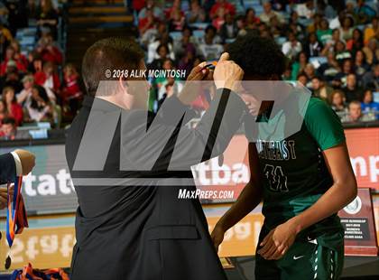 Thumbnail 2 in Southeast Raleigh vs. Northwest Guilford (NCHSAA 4A Final) photogallery.