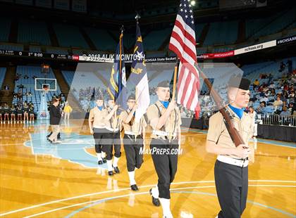 Thumbnail 2 in Southeast Raleigh vs. Northwest Guilford (NCHSAA 4A Final) photogallery.
