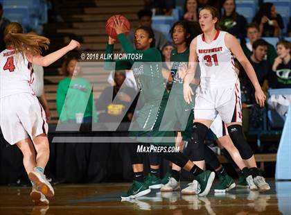 Thumbnail 2 in Southeast Raleigh vs. Northwest Guilford (NCHSAA 4A Final) photogallery.