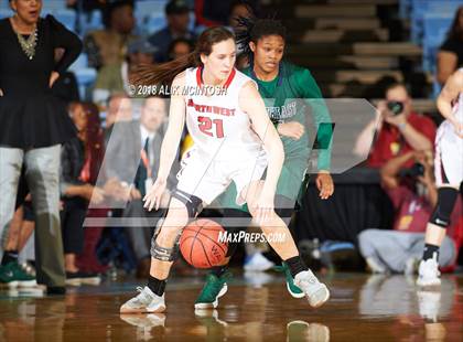 Thumbnail 2 in Southeast Raleigh vs. Northwest Guilford (NCHSAA 4A Final) photogallery.