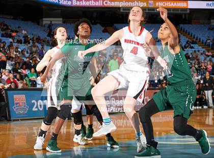 Thumbnail 1 in Southeast Raleigh vs. Northwest Guilford (NCHSAA 4A Final) photogallery.