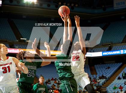 Thumbnail 2 in Southeast Raleigh vs. Northwest Guilford (NCHSAA 4A Final) photogallery.