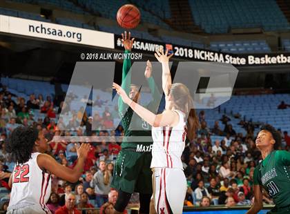 Thumbnail 2 in Southeast Raleigh vs. Northwest Guilford (NCHSAA 4A Final) photogallery.