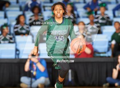 Thumbnail 2 in Southeast Raleigh vs. Northwest Guilford (NCHSAA 4A Final) photogallery.