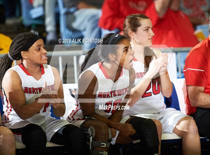 Thumbnail 2 in Southeast Raleigh vs. Northwest Guilford (NCHSAA 4A Final) photogallery.