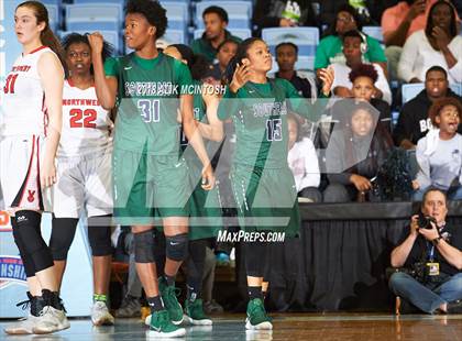 Thumbnail 1 in Southeast Raleigh vs. Northwest Guilford (NCHSAA 4A Final) photogallery.
