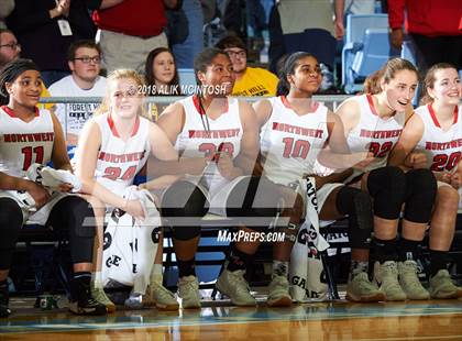 Thumbnail 2 in Southeast Raleigh vs. Northwest Guilford (NCHSAA 4A Final) photogallery.