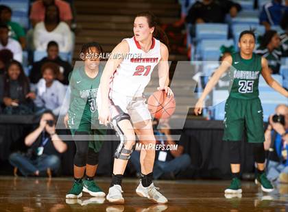 Thumbnail 2 in Southeast Raleigh vs. Northwest Guilford (NCHSAA 4A Final) photogallery.