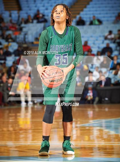 Thumbnail 1 in Southeast Raleigh vs. Northwest Guilford (NCHSAA 4A Final) photogallery.