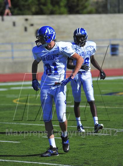 Thumbnail 3 in La Grande vs. Johnson (Football for Families) photogallery.