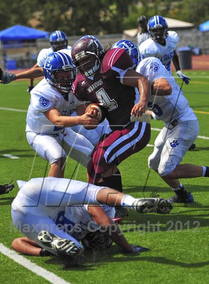 Thumbnail 2 in La Grande vs. Johnson (Football for Families) photogallery.