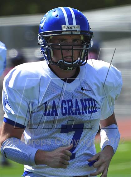 Thumbnail 1 in La Grande vs. Johnson (Football for Families) photogallery.