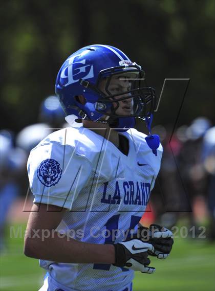 Thumbnail 1 in La Grande vs. Johnson (Football for Families) photogallery.