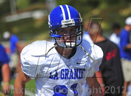 Thumbnail 2 in La Grande vs. Johnson (Football for Families) photogallery.