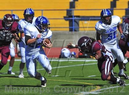 Thumbnail 1 in La Grande vs. Johnson (Football for Families) photogallery.