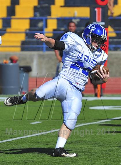 Thumbnail 2 in La Grande vs. Johnson (Football for Families) photogallery.