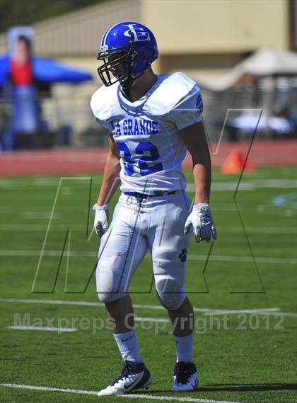 Thumbnail 1 in La Grande vs. Johnson (Football for Families) photogallery.
