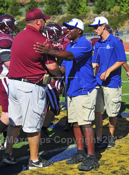 Thumbnail 1 in La Grande vs. Johnson (Football for Families) photogallery.