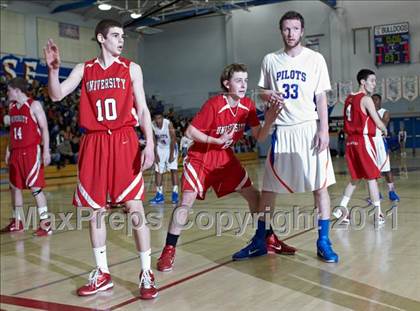 Thumbnail 1 in University vs. St. Joseph Notre Dame (CIF NorCal D5 Final) photogallery.