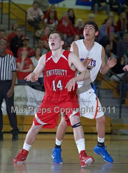 Thumbnail 3 in University vs. St. Joseph Notre Dame (CIF NorCal D5 Final) photogallery.