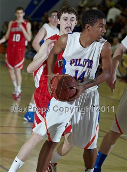 Thumbnail 3 in University vs. St. Joseph Notre Dame (CIF NorCal D5 Final) photogallery.