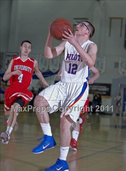 Thumbnail 2 in University vs. St. Joseph Notre Dame (CIF NorCal D5 Final) photogallery.