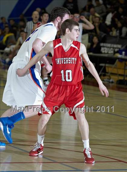 Thumbnail 2 in University vs. St. Joseph Notre Dame (CIF NorCal D5 Final) photogallery.
