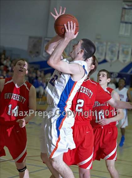 Thumbnail 3 in University vs. St. Joseph Notre Dame (CIF NorCal D5 Final) photogallery.