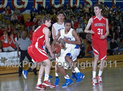 Thumbnail 2 in University vs. St. Joseph Notre Dame (CIF NorCal D5 Final) photogallery.